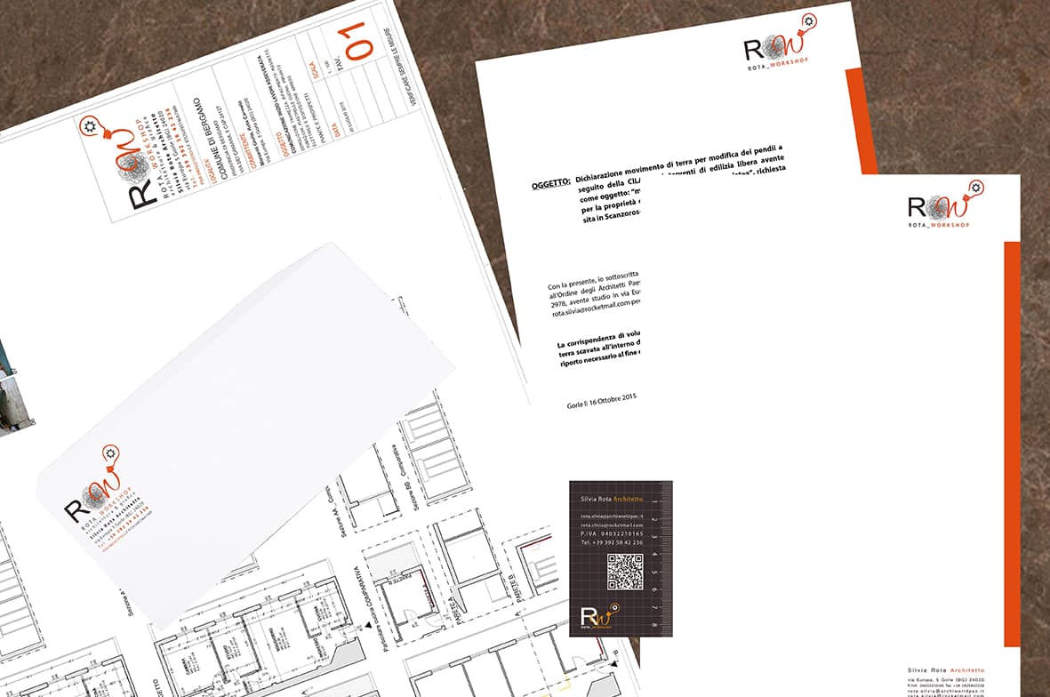 Grafica aziendale ROTA workshop (2015)