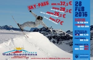 VOLANTINO PER GITA A MADESIMO  C.A.I. BERGAMO  